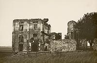 Bodzentyn - Ruiny w Bodzentynie na zdjciu Zdzisawa Marcinkowskiego z 1932 roku