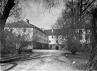 Chrzelice - Zamek w Chrzelicach na zdjciu z 1929 roku