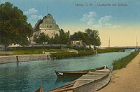 Giycko - Zamek w Giycku na zdjciu z lat 1900-05
