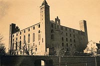 Gniew - Zamek w Gniewie na zdjciu z 1940 roku