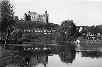 Golub-Dobrzy - Zamek w Golubiu na zdjciu z okresu midzywojennego