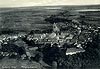 Jeziorany - Zamek w Jezioranach na zdjciu lotniczym z okoo 1930 roku