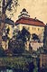 Midzylesie - Zamek w Midzylesiu na widokwce z lat 20. XX wieku