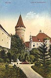 Opole - Ostrwek - Zamek w Opolu na zdjciu z lat 20. XX wieku
