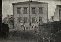 Piotrkw Trybunalski - Zamek w Piotrkowie Trybunalskim na zdjciu z 1902 roku