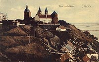 Pock - Zamek w Pocku na zdjciu z lat 1910-15
