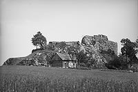 Podskale - Ruiny zamku w Podskalu okoo 1915 roku