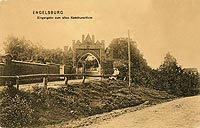 Pokrzywno - Zamek w Pokrzywnie na zdjciu z 1906 roku