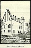 Lbork - Zamek w Lborku na rysunku z 1899 roku