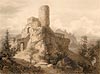 Smole - Zamek na rysunku Alfreda Schoupp z 1860 roku
