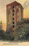 Rogno Pomorskie - Zamek w Rognie na zdjciu z lat 1900-14