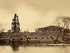 Rytwiany - Ruiny zamku w Rytwianach na zdjciu z 1872 roku