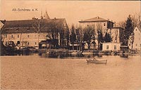 Stara Kranica - Zamek w Starej Kranicy na zdjciu z 1910 roku