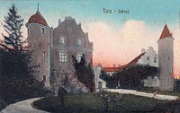 Tuczno - Zamek w Tucznie w 1918 roku